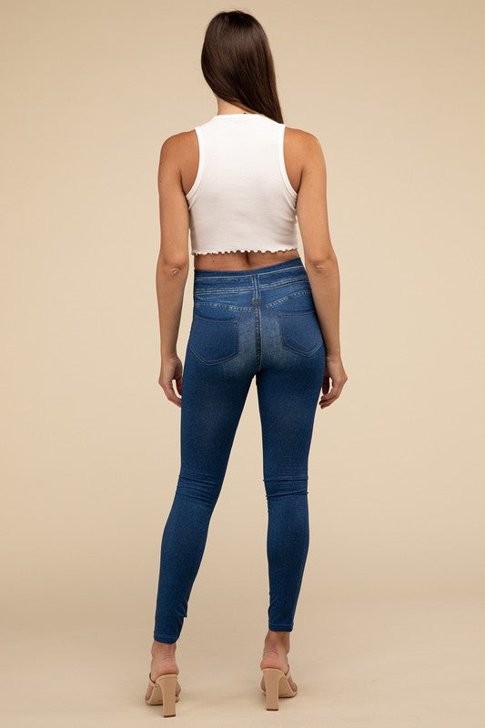 Denim Leggings